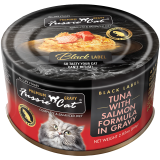 Fussie Cat Tuna with Salmon Formula in Gravy Cat Food