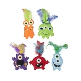 Monster Cat Toys with Catnip
