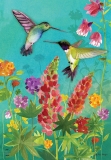 Briarwood Lane Hummingbird Greetings Garden Flag