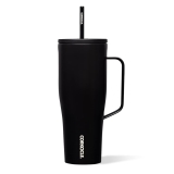 Corkcicle Cold Cup XL Insulated Tumbler with Straw-Matte Black