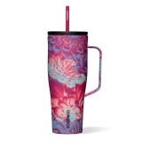 Corkcicle Cold Cup XL Insulated Tumbler with Straw-Dopamine Floral