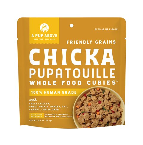 A Pup Above Chicka Pupatouille Friendly Grains Whole Food Cubies