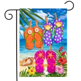 Briarwood Lane Hanging Flip Flops Garden Flag