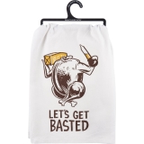 Primitives by Kathy Kitchen Towel-Let's Get Basted