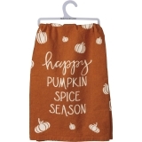 Primitives by Kathy Kitchen Towel-Happy Pumpkin Spice Season