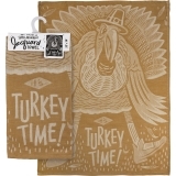 Primitives by Kathy Kitchen Towel-Turkey Time