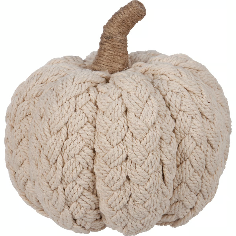 Primitives by Kathy Cream Braided Pumpkin