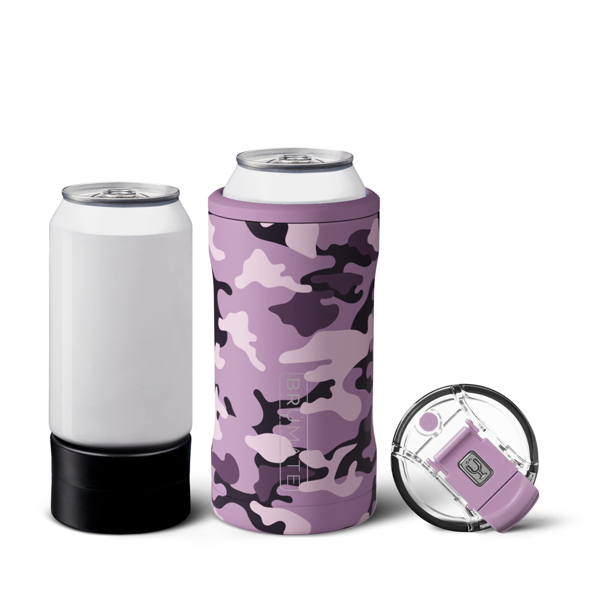 BrüMate Hopsulator Trio Can Cooler-Mauve Camo