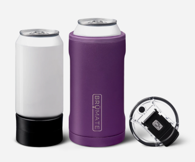 BrüMate Hopsulator Trio Can Cooler-Matte Amethyst