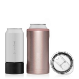 BrüMate Hopsulator Trio Can Cooler-Glitter Rose Gold