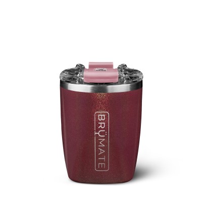 BrüMate Rocks Tumbler-Glitter Merlot - MUV Collection