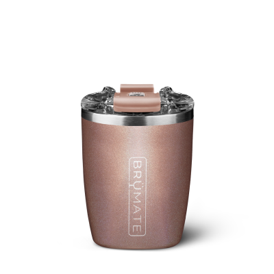 BrüMate Rocks Tumbler-Glitter Rose Gold - MUV Collection