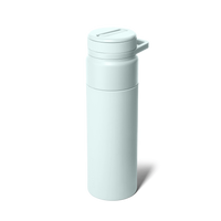 BrüMate Rotera Touch-Free Water Bottle-Blue Agave