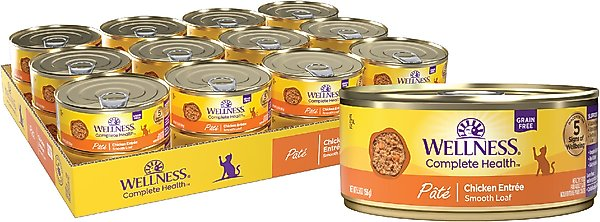 Wellness Complete Health Pâté Chicken Recipe Cat Food