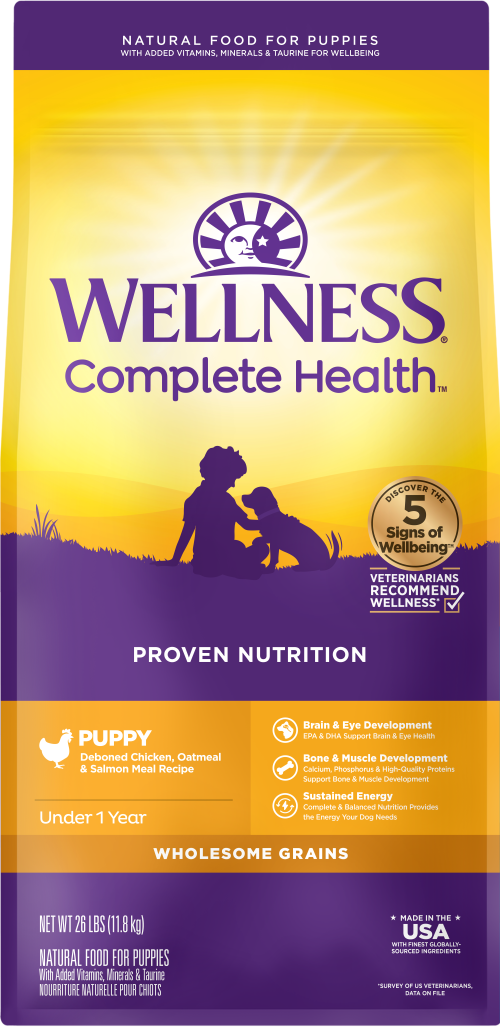 Wellness Complete Health Puppy Recipe Dog Food