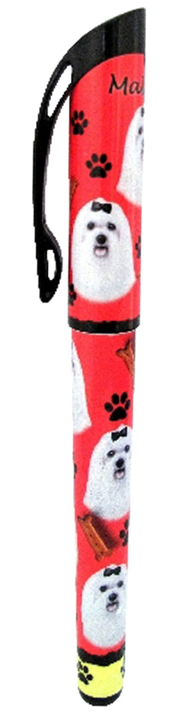 E&S Pet Gel Pen-Maltese