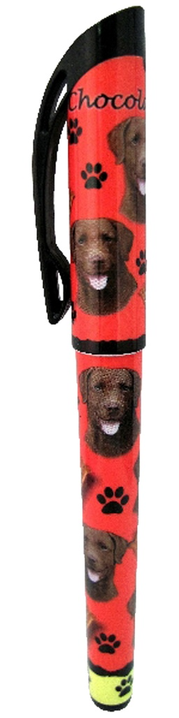 E&S Pet Gel Pen-Labrador Chocolate