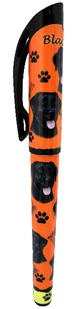 E&S Pet Gel Pen-Labrador Black