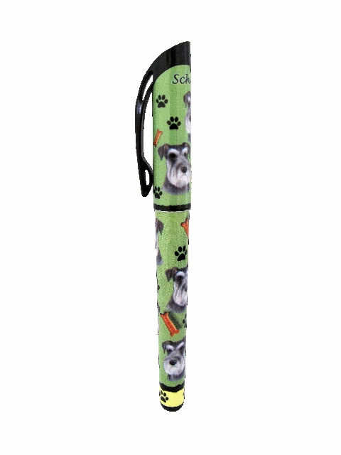 E&S Pet Gel Pen-Schnauzer Uncropped