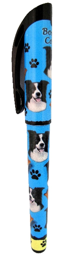 E&S Pet Gel Pen-Border Collie