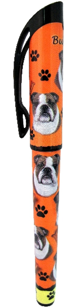 E&S Pet Gel Pen-Bulldog