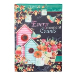 Evergreen Every Moment Counts Suede Garden Flag