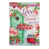Evergreen The Secret Ingredient Suede Garden Flag