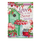 Evergreen The Secret Ingredient Suede Garden Flag