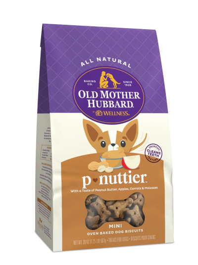 Old Mother Hubbard Small Oven-Baked Dog Biscuits P-Nuttier