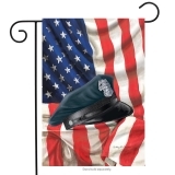 Briarwood Lane Police Hat Garden Flag