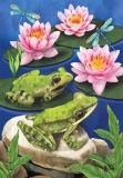 Briarwood Lane Frog Pond Garden Flag