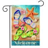 Briarwood Lane Surfside Flip Flops Garden Flag