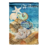 Evergreen Sea Ranch Lustre Garden Flag