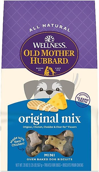 Old Mother Hubbard Mini Oven-Baked Biscuits Dog Treats Original Mix