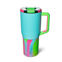 BrüMate Müv Insulated Coffee Mug-Neon Swirl