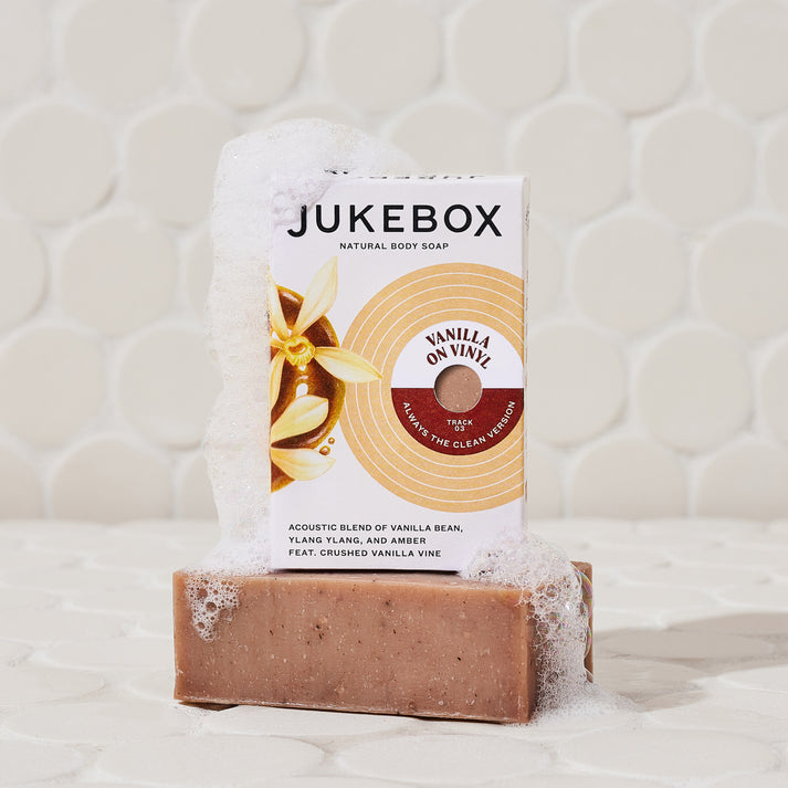 Jukebox Natural Body Soap-Vanilla on Vinyl