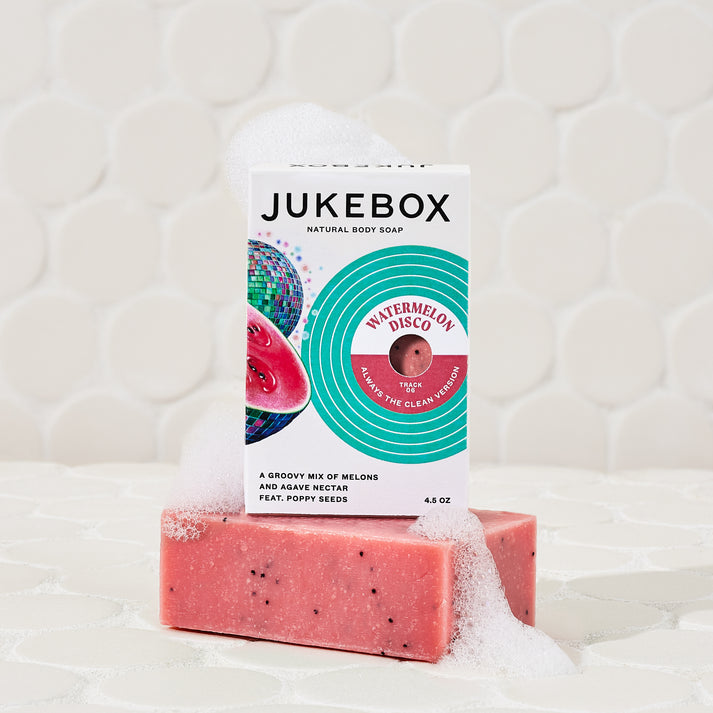 Jukebox Natural Body Soap-Watermelon Disco