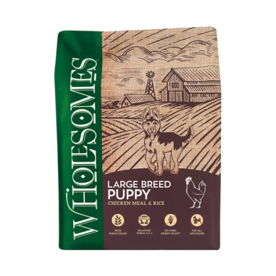 Wholesomes™ Large Breed Puppy Chicken Meal & Rice for Puppies