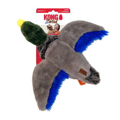 KONG Wild Low Stuff Dog Toy-Mallard