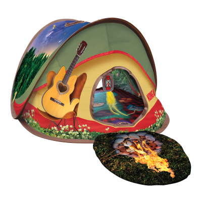 KONG Play Spaces Glamping Tent Cat Toy