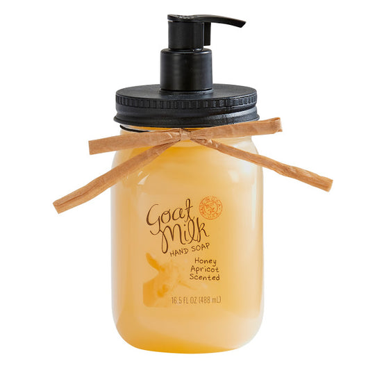 Goat Milk Hand Soap-Honey Apricot Scented