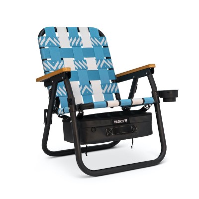 PARKIT Voyager Outdoor Chair + Cooler-Glacier