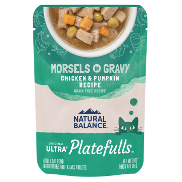 Natural Balance Platefulls® Chicken & Pumpkin Formula in Gravy Cat Food