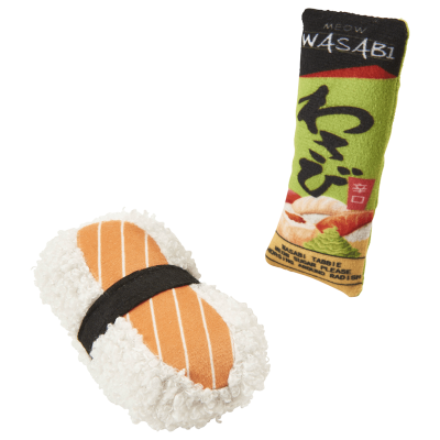 SPOT Sushi Take Out Cat Toys-2 Pack