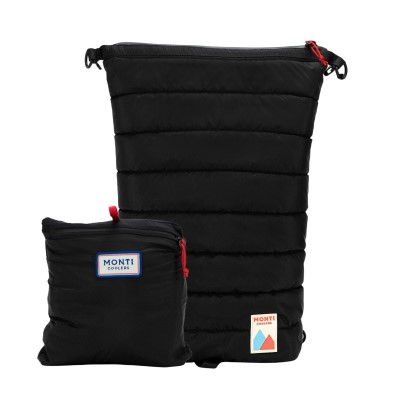 Monti Coolers The Shasta 23L Foldable Soft Backpack Cooler-Black