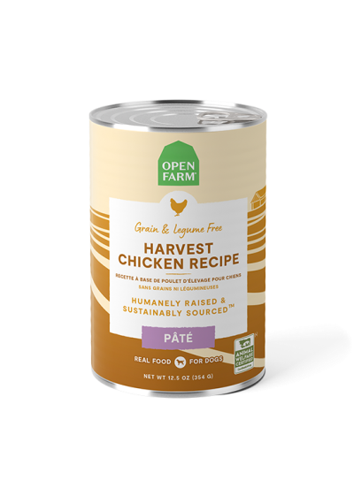 Open Farm Harvest Chicken Pâté for Dogs