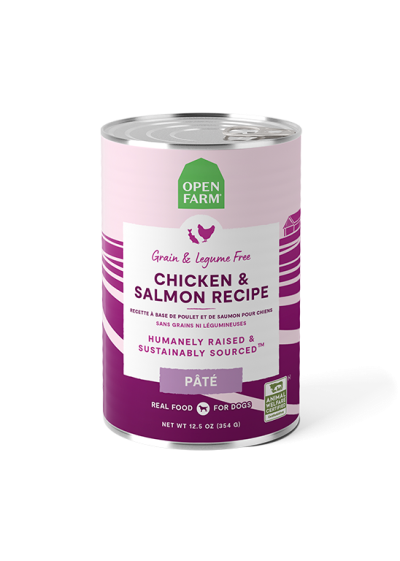 Open Farm Chicken & Salmon Pâté for Dogs