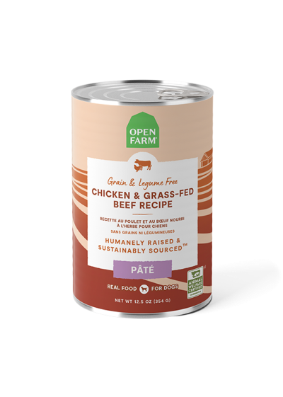 Open Farm Chicken & Grass-Fed Beef Pâté for Dogs