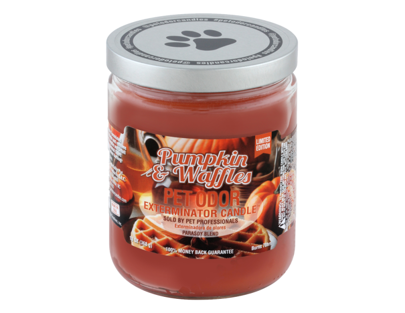 Pet Odor Exterminator Pumpkin & Waffles Deodorizing Candle