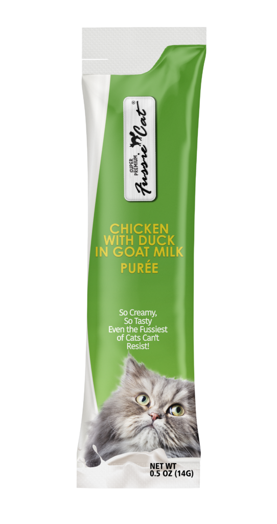 Fussie Cat Chicken with Duck in Goat Milk Purée-4 Pack